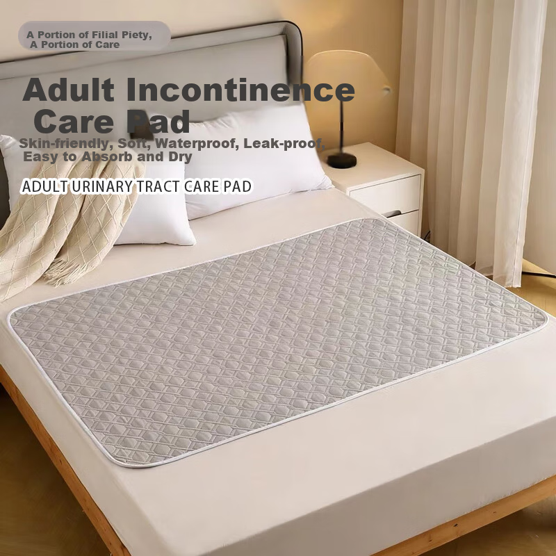 FumanTu Adult Washable Waterproof Incontinence Pad Elderly Care Bed Sheet Large Size Bedridden Diaper 1