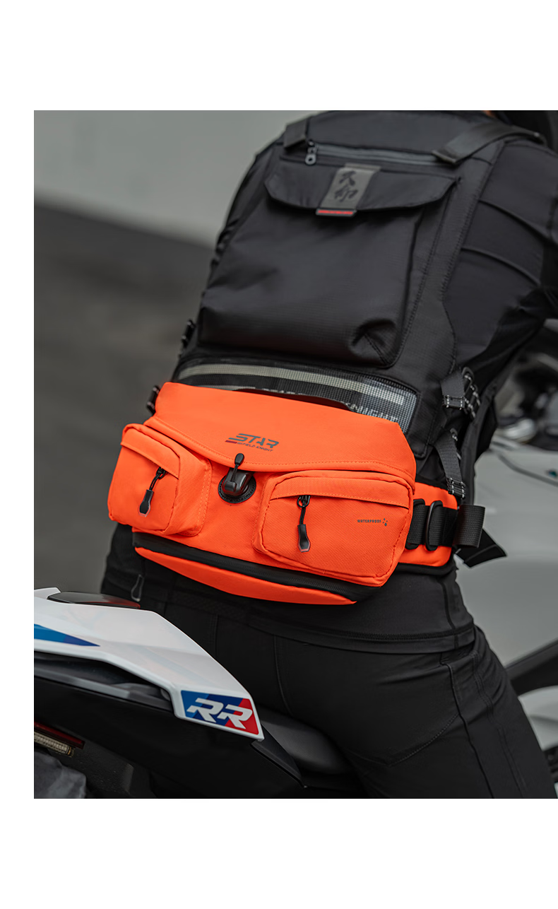 STAR FIELD KNIGHT Motorcycle Riding Waist Bag Unisex Multifunctional Outdoor Water-Resistant Storage Crossbody Bag Knight Gear SKB398 21