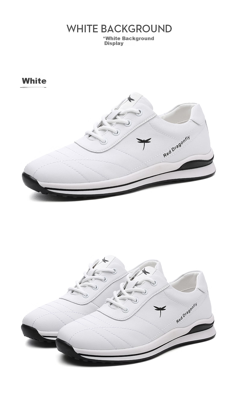Red Dragonfly Women's Casual Shoes INS Trendy White Korean Style Sneakers C02103471 White Size 35 13