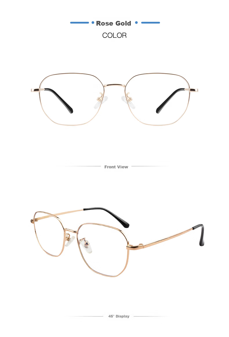 Gameking Blue Light Blocking Anti-Radiation Eyeglass Frame for Men and Women, Prescription Ready, Model 8206 Black 13