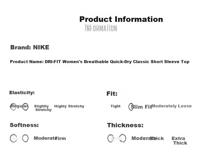 Nike Women's Crew Neck Short Sleeve T-Shirt Training Quick-Dry Spring FN2799-101 White L 6