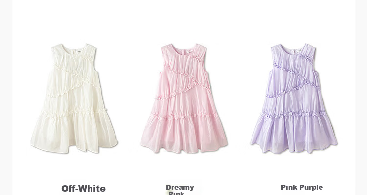 Balabala Kids Sleeveless Dress 2026 Summer Big Kids Children's Day Gift Girl Princess Dress Sweet 11