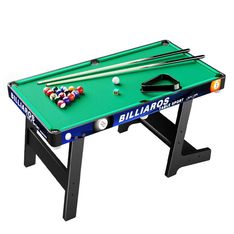 XST Foldable Children's Pool Table, Large Size, for Home Indoor Use, Family Interactive Billiards, Birthday Gift for Adults And Boys