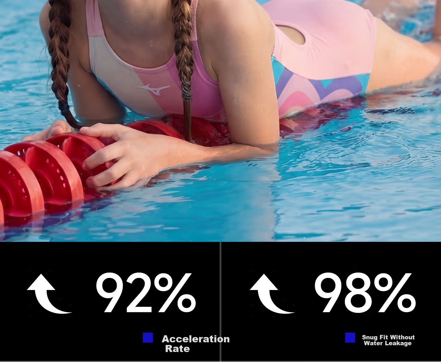 MIZUNO Kids Girls Professional Training One-Piece Triangle Youth Cute Butterfly Hot Spring Swimsuit C403 Pink Size 120 9