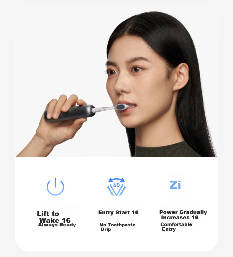 Laifen Second Generation Electric Sonic Toothbrush i2 Aluminum Alloy Edition Laifen Cleaning and Gum Care Adult Toothbrush Upgraded Silver Couple Gift for Boyfriend/Girlfriend Birthday Goddess Festiva 24