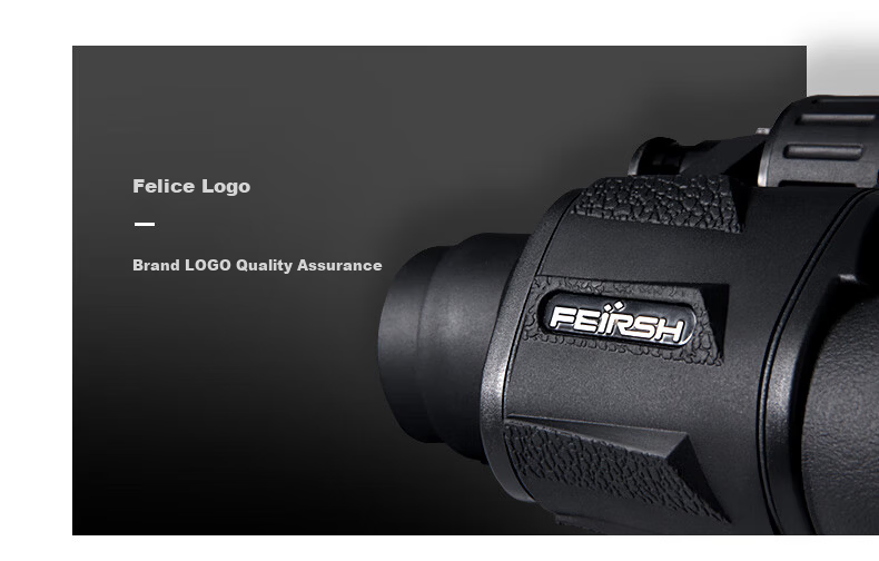 FEIRSH 10X50 Binoculars, High Magnification, High Definition, Low Light Night Vision, Bird Watching, Military Telescope, Concert Viewing Glasses T33 10