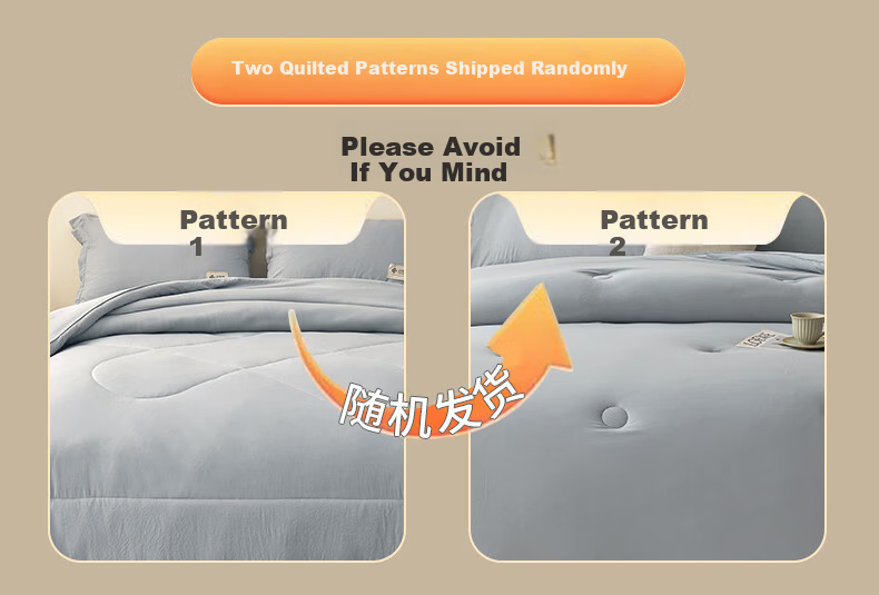 Grace Class A Fabric Spring Autumn Four-Season Double Bed Student Dormitory Quilt Comforter Air Conditioning Quilt 5 Jin 200*230cm Cream Yellow 16
