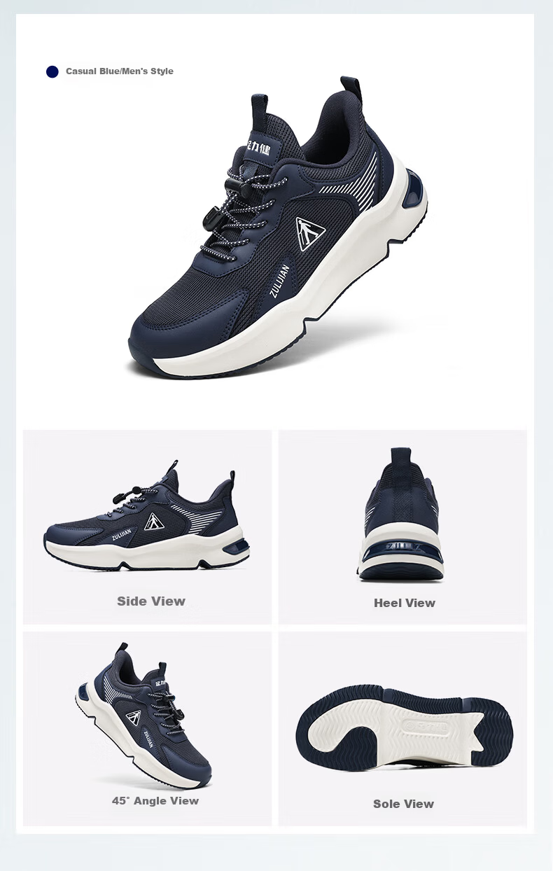 Zulijian Non-Slip Elderly Shoes 2026 Outdoor Sports Breathable Mesh Shoes Middle-Aged and Elderly Casual Shoes for Women Mom Shoes 15