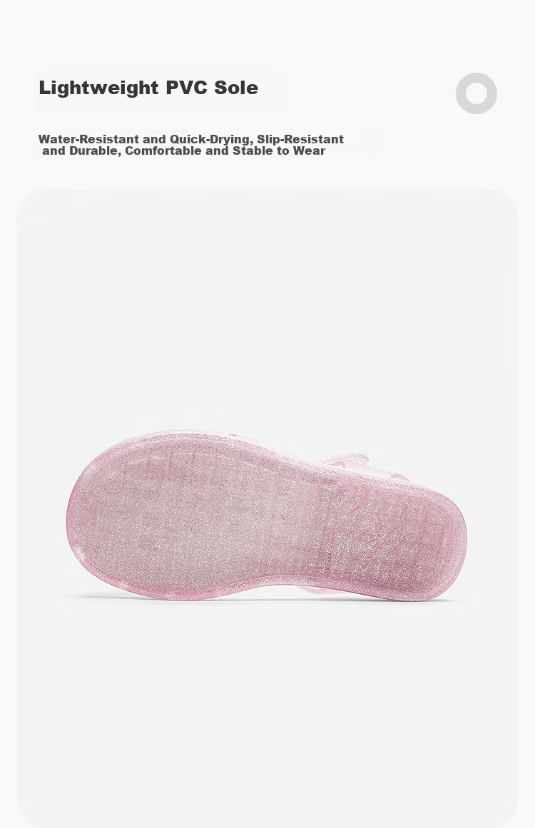BALABALA Children's Sandals, Girls' Shoes, Summer 2026 Breathable Casual Shoes, Fruit-Shaped Shoes, Jelly Shoes, Comfortable for Water Play 2
