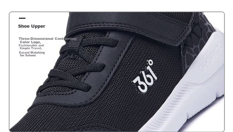 361° Children's Running Shoes, Summer Sports Sneakers for Boys And Girls, Lightweight Comfortable School Running Shoes, Orange Size 40 28
