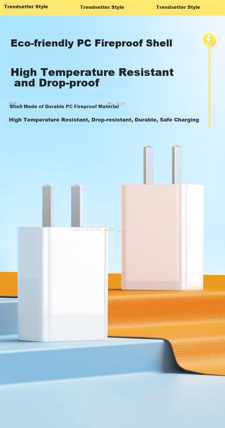 Trendy Style Apple 17/16/15 Charger and Charging Cable 30W Fast Charge Set for iPhone 17/16/15/Pro/Pro Max/Plus Type-C Data Cable 7
