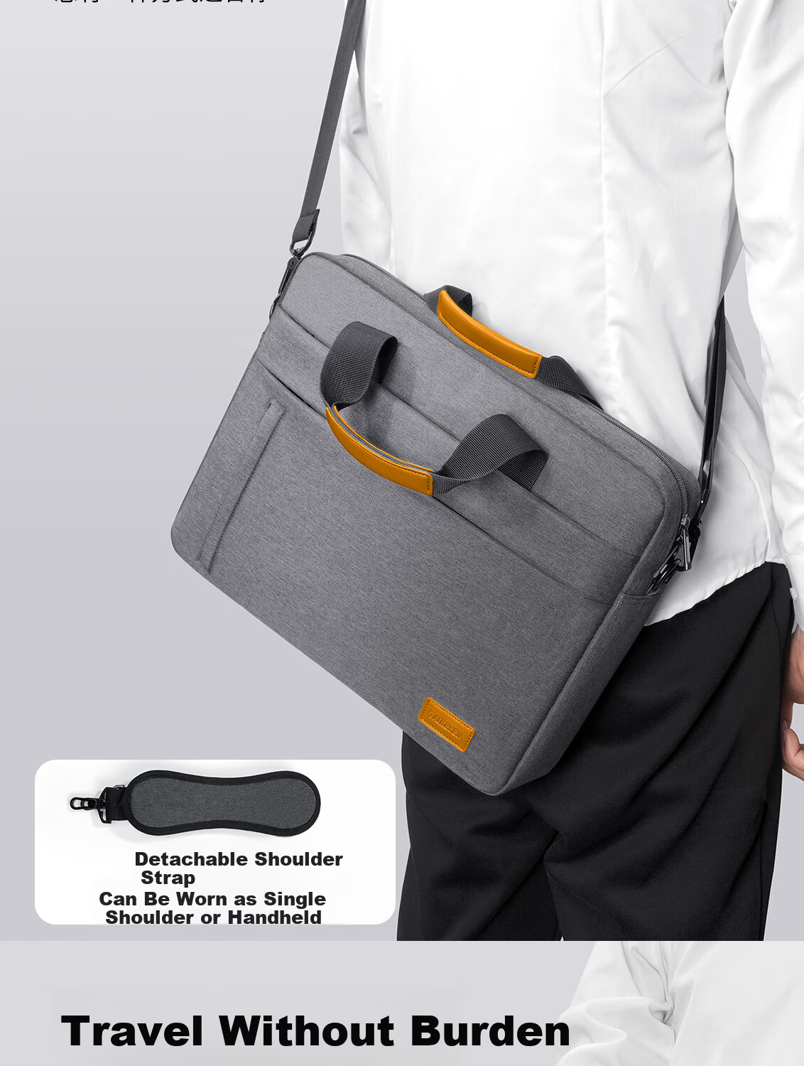 Taikesen 16-inch Laptop Bag Compatible with Apple Huawei Lenovo Legion Gaming Notebook Briefcase for Men and Women 11