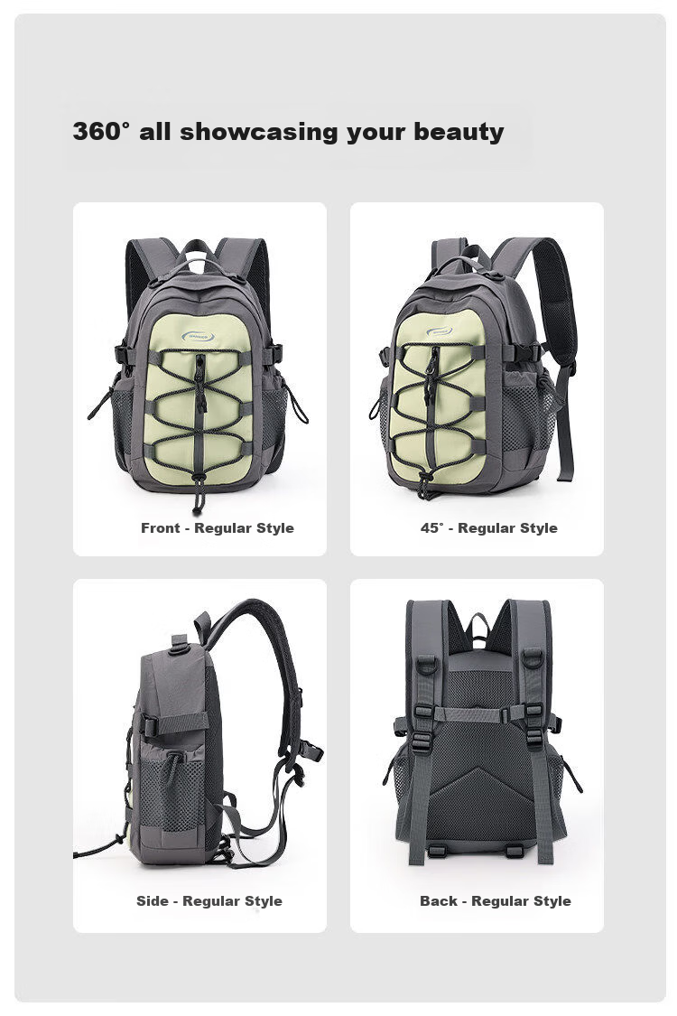 Warrior Sports Bag for Men And Women, Outdoor Hiking Backpack, Large Capacity, Ultra-Lightweight, Portable, Casual Bag, Water-Resistant, Cycling, Trekking, Travel Pack 14