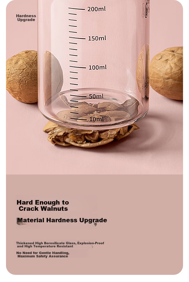 ANKOU Chinese Herbal Medicine Dispensing Bottles, Heat-Resistant Sealed Glass Bottles, Bird's Nest Cup Dispensing Bottles, Jars, Chinese Herbal Medicine Liquid Sealed Containers, Storage Bottles 18