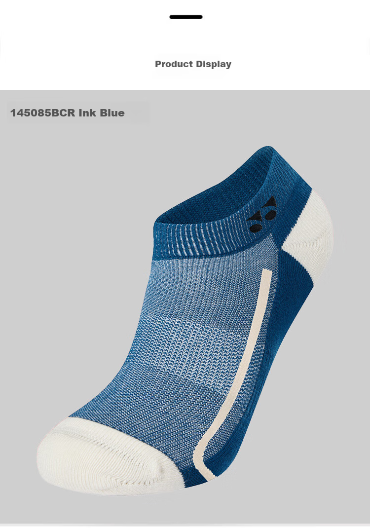 Yonex Badminton Socks Sweat-Absorbing Breathable Youth Professional Sports Socks 3450425BCR White Triple Pack 35
