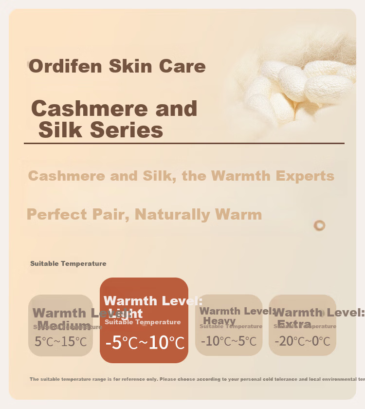 Ordifen Women's Thermal Vest, Cuttable to Fit, 10A Antibacterial And Anti-Mite, Cashmere And Silk, Nourishing Skin, Brushed Fabric, Seamless Inner Layer for Autumn And Winter Wear 1