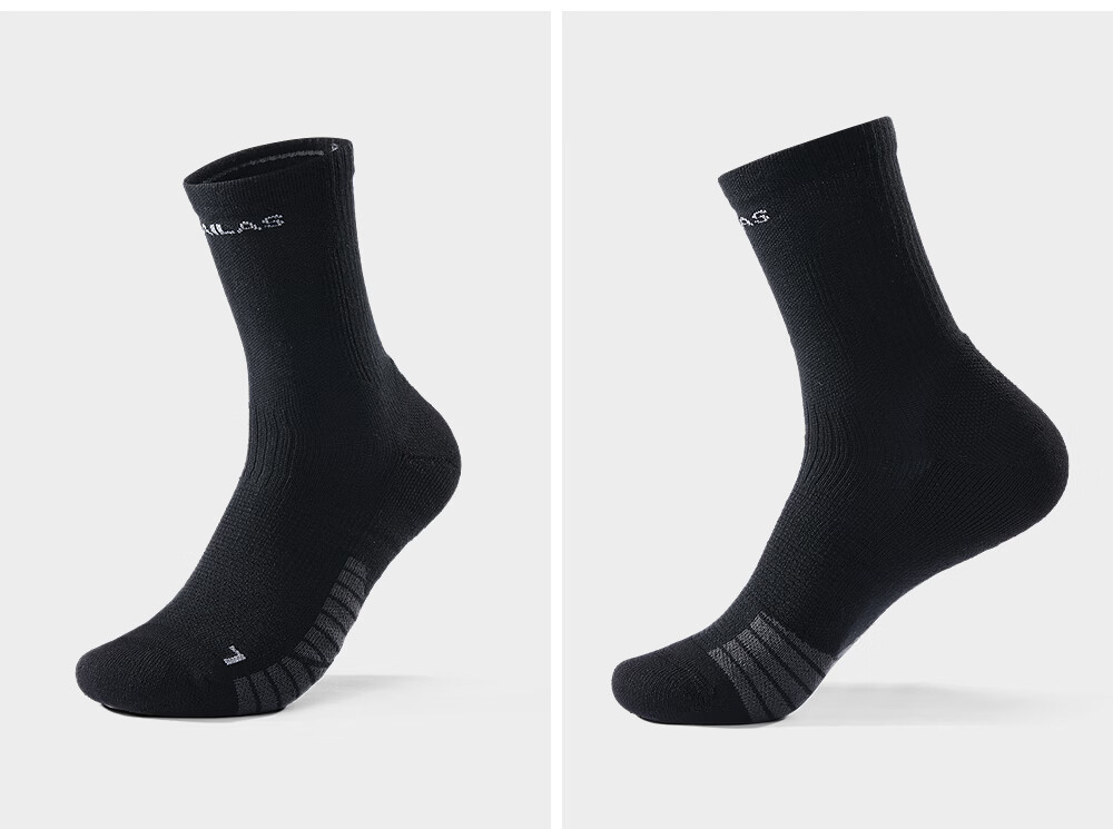 KAILAS Kailas Men's Heavy-Duty Mid-Top Hiking Socks KH2602101 Dark Cyan Black M 6
