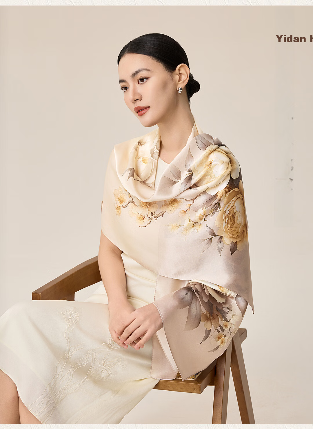 Shanghai Story [Upgraded 30% Encryption] Mulberry Silk Genuine Silk Scarf Shawl Gift Box for Mom Mother's Day Birthday Gift 8