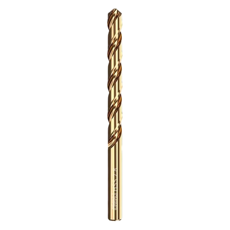 Deli 43 Twist Drill Industrial Grade High Hardness Quick Drilling Stainless Steel Aluminum Alloy [2.8mm] 10 Pieces