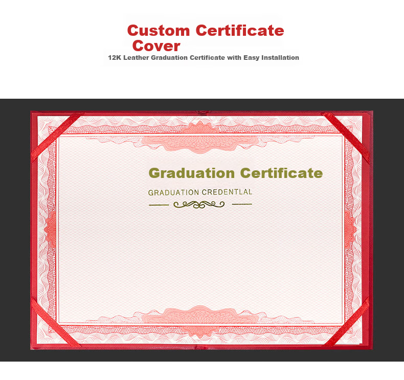 Deyin 12K Certificate Inner Pages Graduation Diploma Honor Certificate Blank Printable A4 Paper Stationery 12 Sheets 6518 6