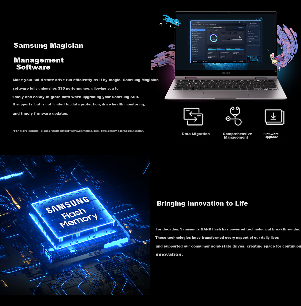 SAMSUNG 8TB SSD Solid State Drive M.2 Interface (NVMe PCIe 5.0 x4) AI Computer Accessory Read Speed 14800MB/s 9100 PRO 8