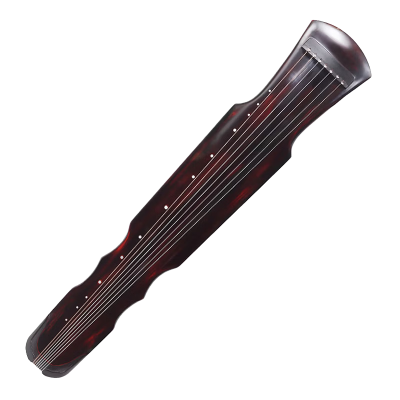 Xun Yin Guqin Old Cedar Wood Instrument Beginner Fuxi Style Seven-String Guqin Natural Lacquer Performance Guqin