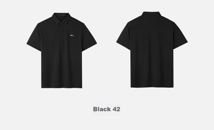 HLA Hailan Home Men's Polo Shirt 26 Mountain Series Cool Moisture-Wicking Short Sleeve Summer 8