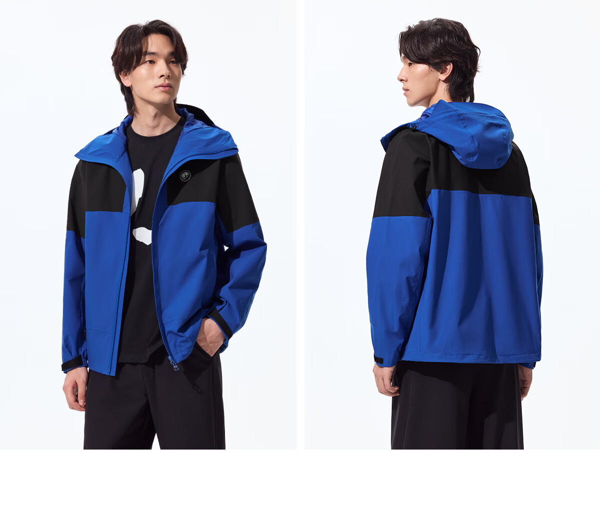 Xiongmao [Liu Yifei's Same Style], Rain Shell Outdoor Jacket for Men And Women, Single Layer Heavy Rain Protection, Triple Protection Mountaineering Coat, Model 6169B 30
