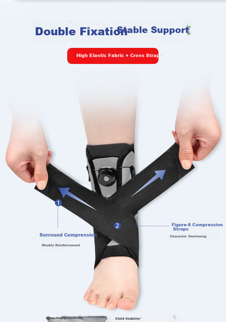 CRALVKOIN Medical Ankle Brace with Knob for Ligament Injury, Ankle Joint Stabilizer, Sprain Prevention and Post-Injury Rehabilitation Support 2