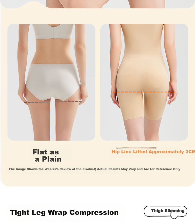 GRACEWELL Women's Shapewear Bodysuit Tummy Control Hip Lift Body Shaping Waist Cincher Wireless Back Closure Slimming Suit Black L 13