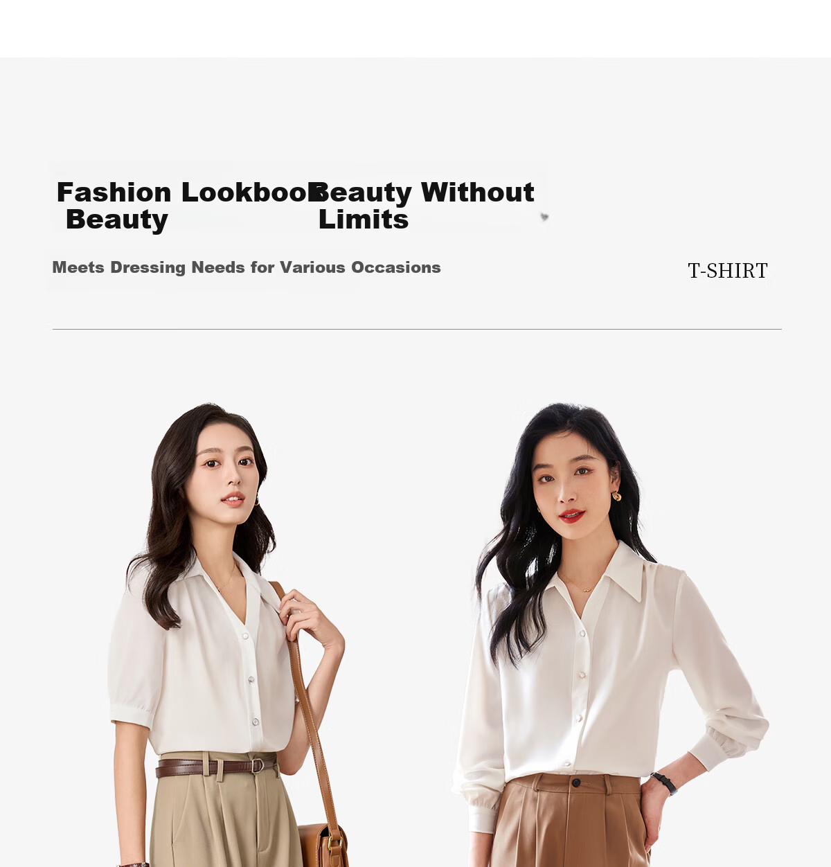 Chushen Spring Autumn Long Sleeve Shirt Women Professional Casual Commuter Lapel Versatile White Shirt S13JC2998 8
