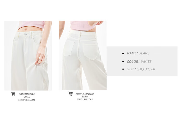 Free Style Tencel Soft Denim Straight Leg Pants Women 2026 Summer Thin High Waist Slim Lenzing White Loose Wide Leg Pants 2