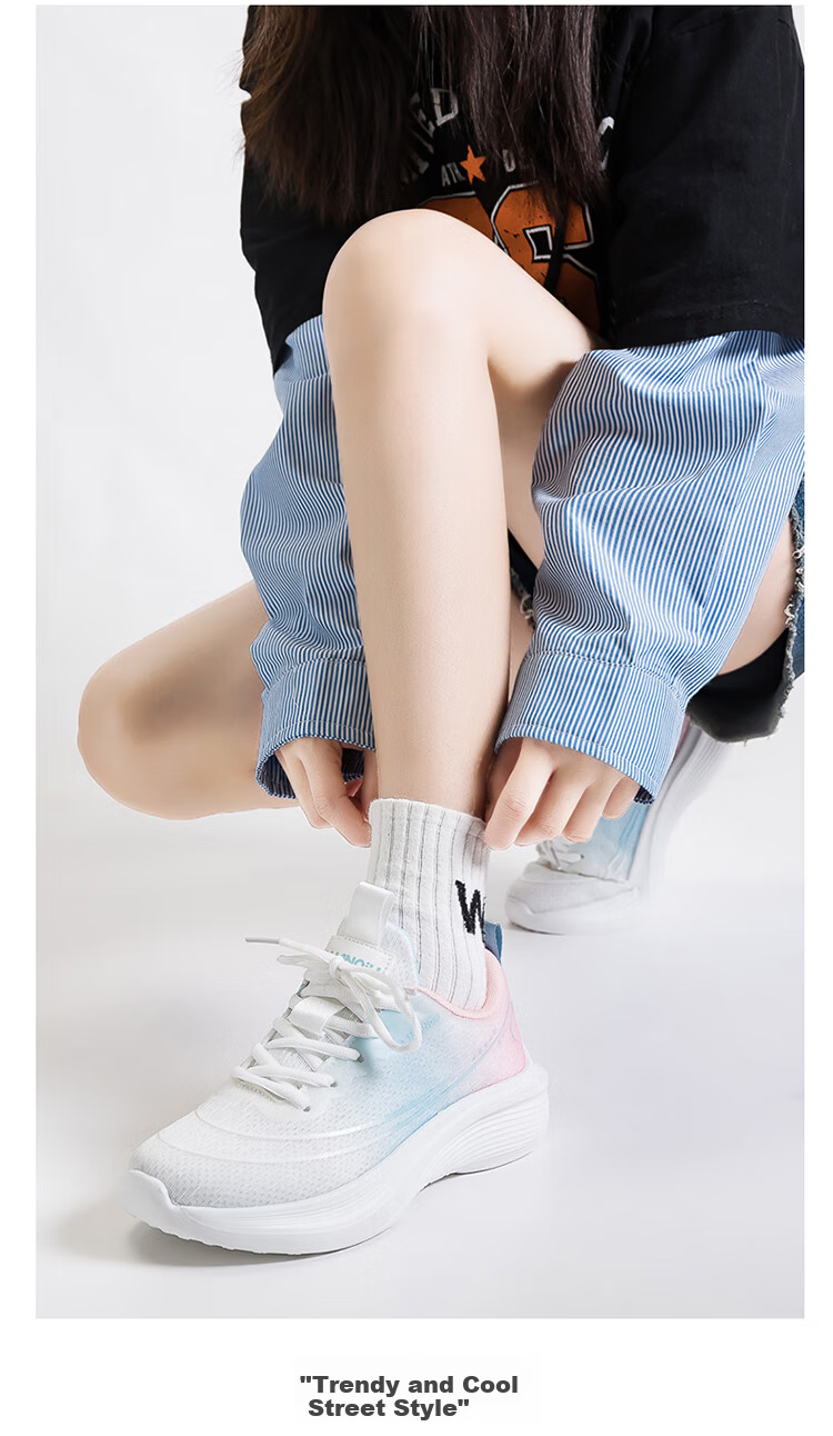 Global Stylish Flyknit Lightweight Running Shoes 2026 New Popular Spring Breathable Mesh Fashion Sneakers 8