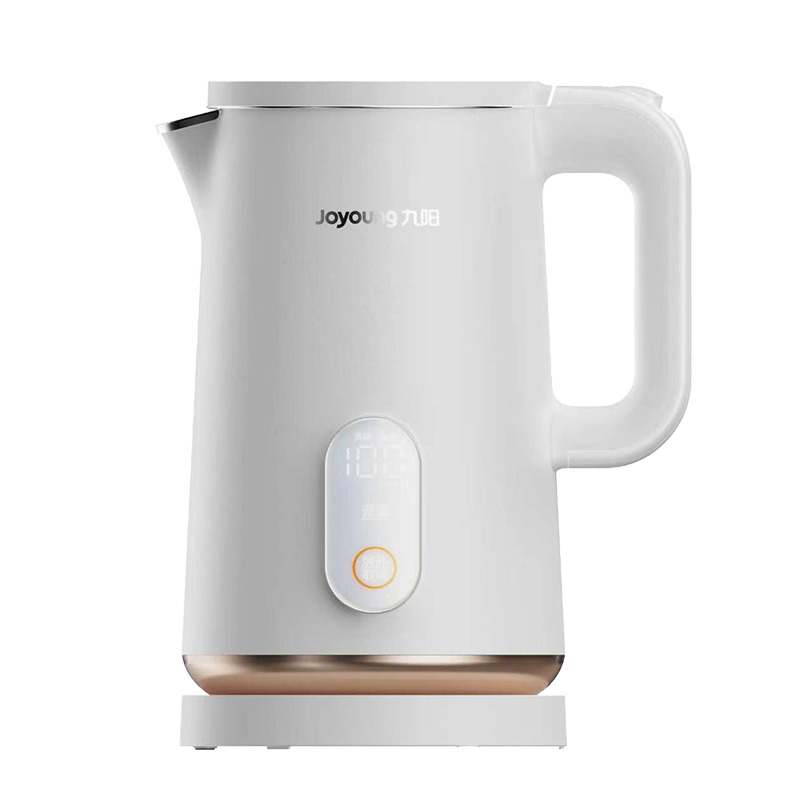 Joyoung Electric Kettle, 1.5L Capacity, 316Ti Stainless Steel with Titanium U-Shaped Bottom And Seamless Inner Tank, Temperature Control, Constant Temperature Pot for Milk Preparation WU-UL2U9T(1.5L)