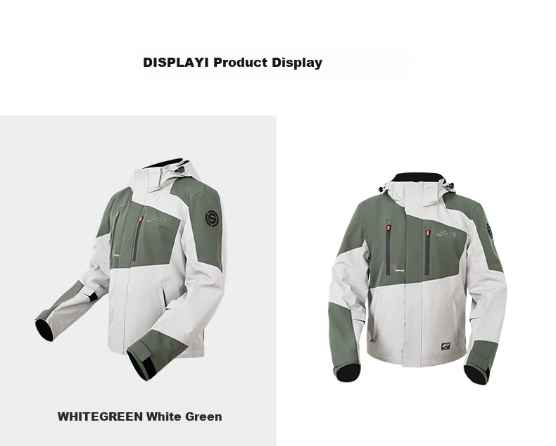 STAR FIELD KNIGHT Motorcycle Riding Jacket for Men, All-Season Use, Warm Fleece-Lined, Anti-Freeze, Water-Resistant, Motorbike Riding Windproof Coat, Size L 28