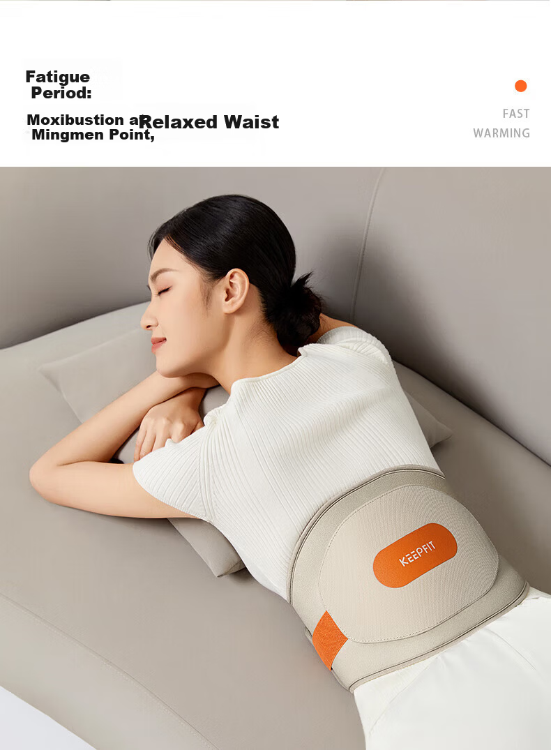 Kepufei Waist Massager, Heating Belt, Hot Compress, Moxibustion, Lumbar Disc, Birthday Gift for Men And Women 24