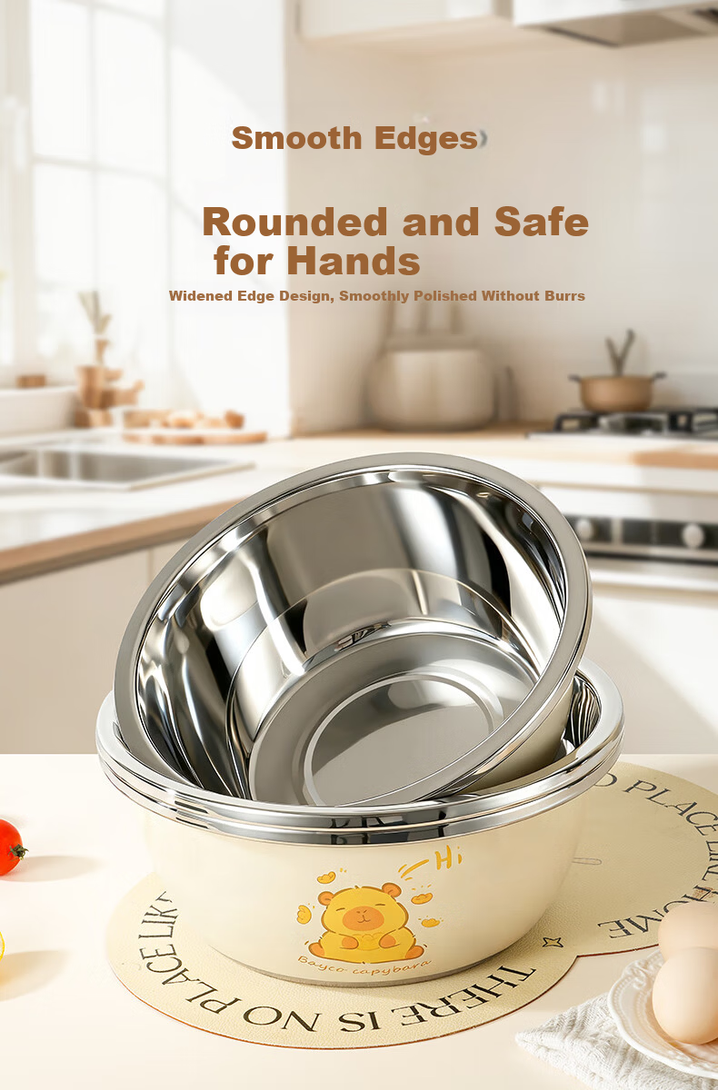 Bayco Stainless Steel Food Grade Mixing Bowl BX27750 14