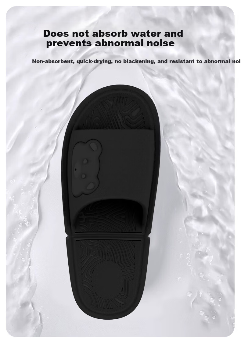 Qiumuxi Portable Foldable Slippers Men Non-Slip Travel Convenient Business Trip Hotel Couple Beach Women Sandals 2