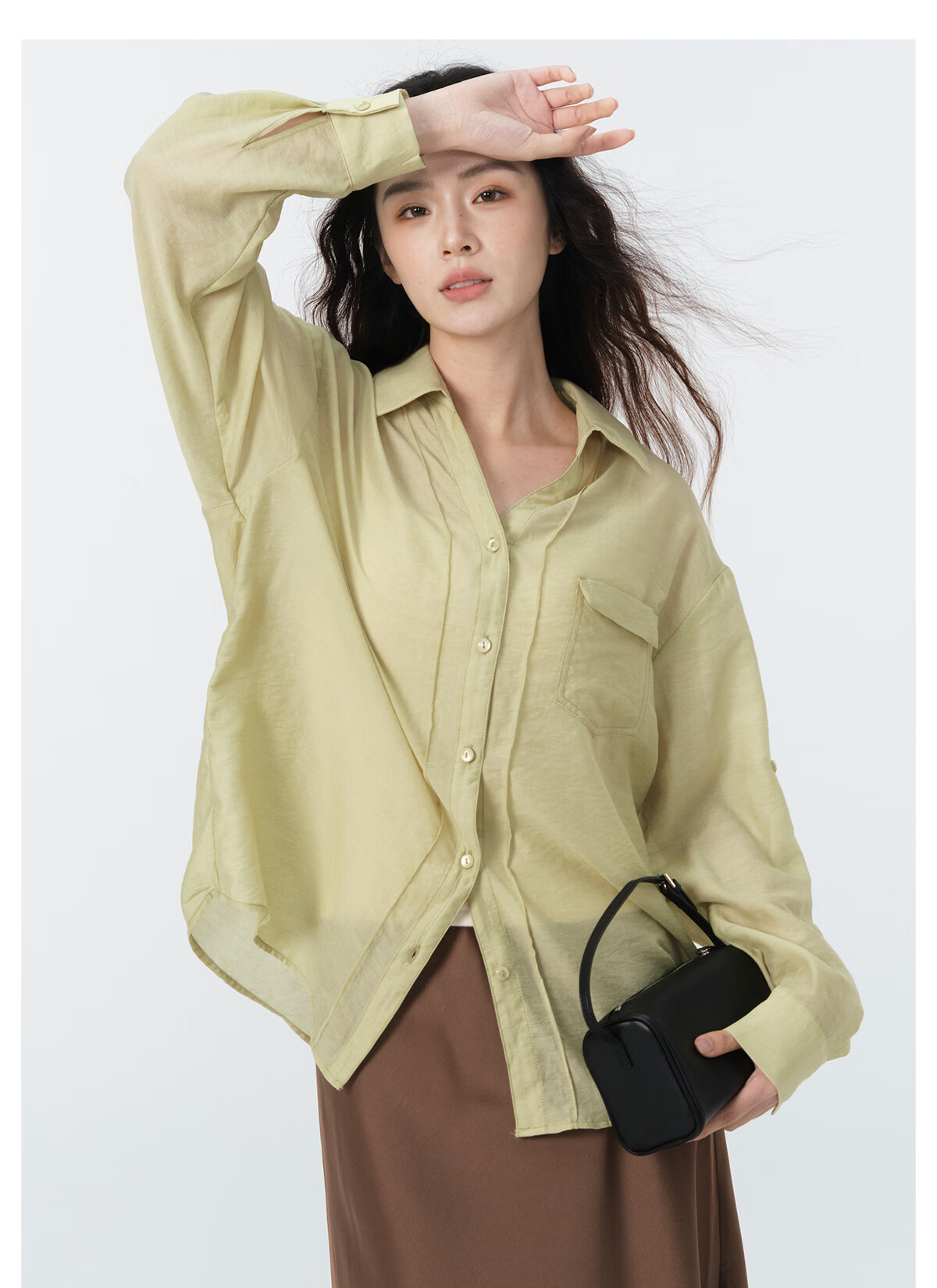 RA&RN RARN/Love Like You Lightweight Lapel Lyocell Shirt 24