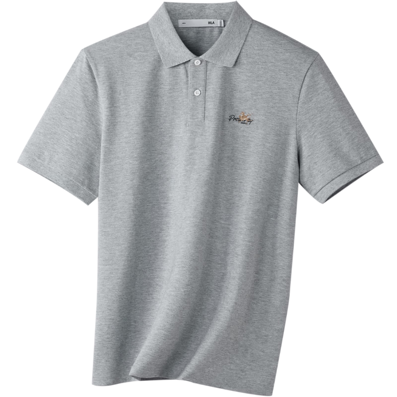 HLAHLA Men's Short Sleeve Polo Shirt 26 Year of the Horse New Year Cooling Short Sleeve Summer Father's Day Gift