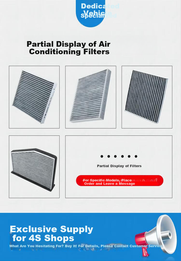 Aolin Activated Carbon Air Conditioning Filter for Golf 7/8 (2014-2025) 1.2T/1.4T/1.5T/1.6L 6