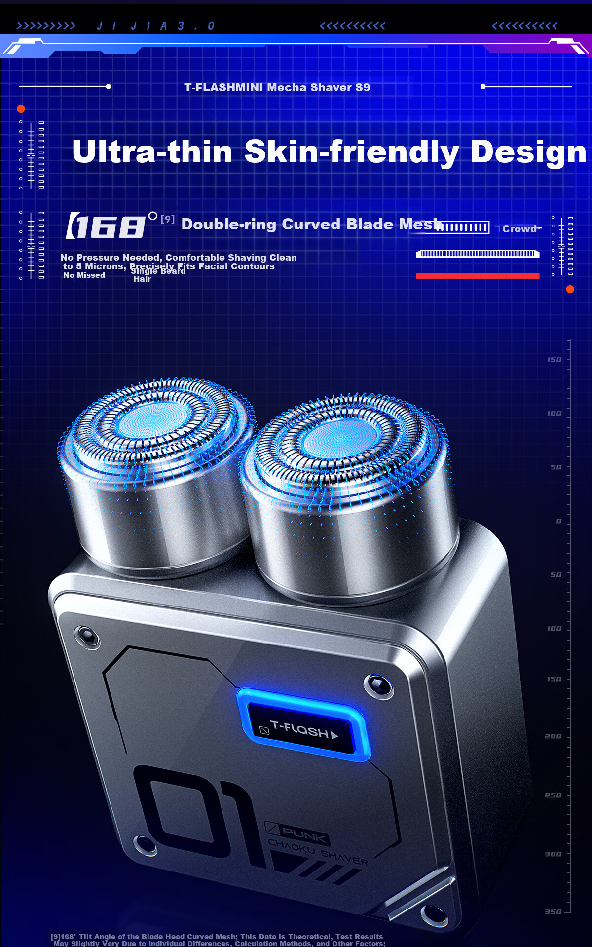 Tongshi Aiqi S9 High-Speed Dual-Head Alloy Body Portable Mini Men's Electric Shaver Birthday Anniversary Gift for Husband Boyfriend Custom Gift Box 8