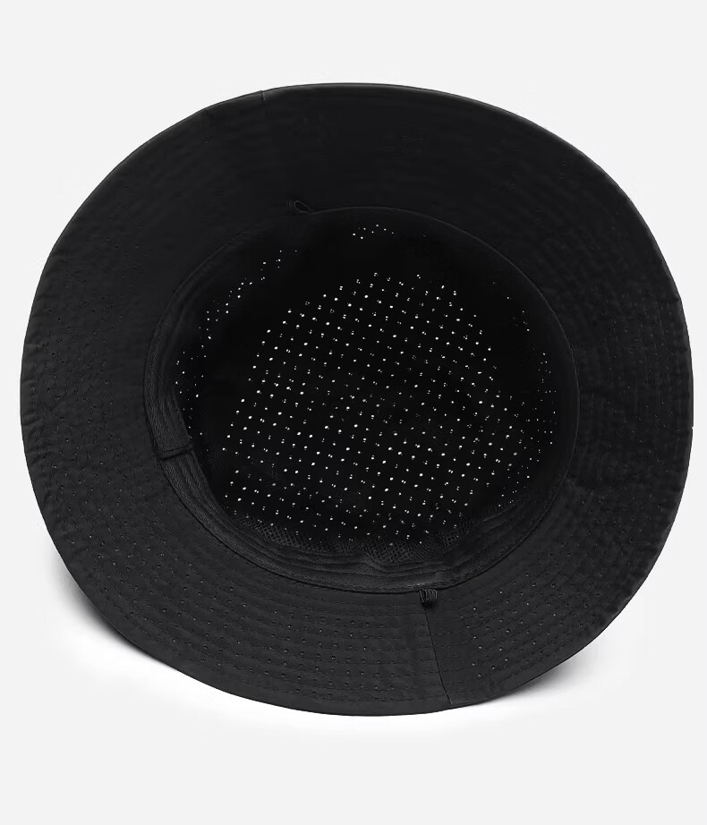 Miiow Men's Summer Breathable Mesh Large Head Circumference Bucket Hat Sunshade Wide Brim Face Slimming Sun Hat 22