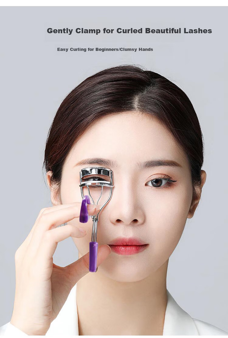 UPLUS Pink Electric Heated Eyelash Curler Rechargeable Long-lasting Curling Mother's Day Gift 3