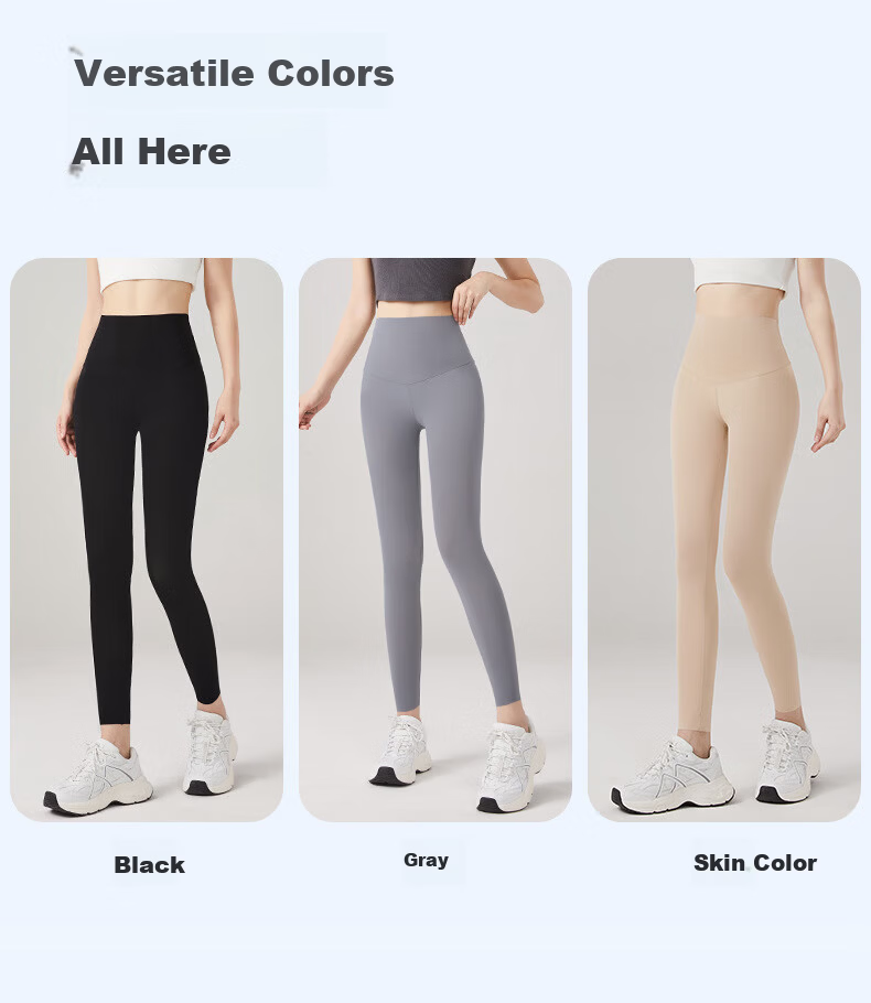 LangSha Sunscreen Sharkskin Pants Ultra-thin Summer Nine-point Cool Breathable Sports Yoga Running 2025 New Wearable Leggings 10