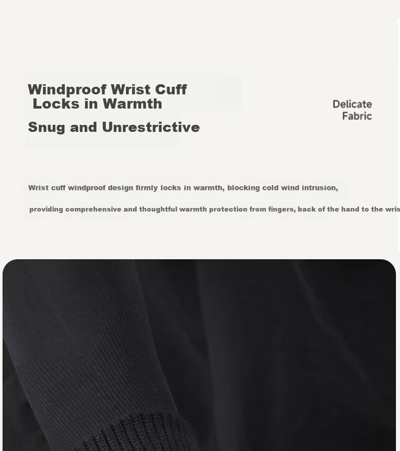 Woodpecker Women's Winter Warm Cycling Fingerless Touchscreen Fleece Lined Windproof Water-Resistant Anti-Slip Gloves 7