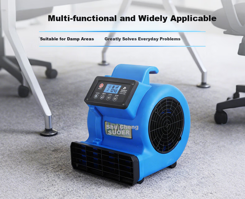 Supercloud Household Smart Timer Floor Dryer Small Toilet Blower Wind Speed 14M/S 2