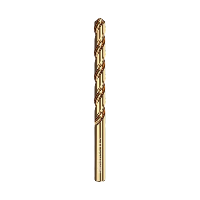 Deli 43 Twist Drill Industrial Grade Round Shank High Hardness Fast Drilling Stainless Steel Aluminum Alloy [11.5mm] 5 Pieces
