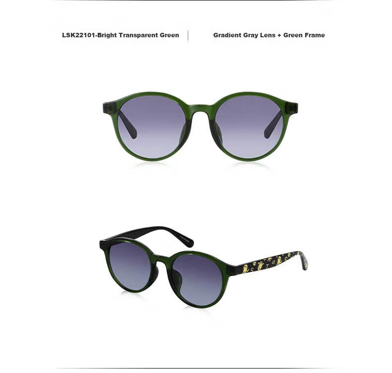 LOOK Kids Sunglasses New Cute Small Round and Square Lightweight TR UV Protection Sunglasses Back to School Christmas Gift for Friends 12