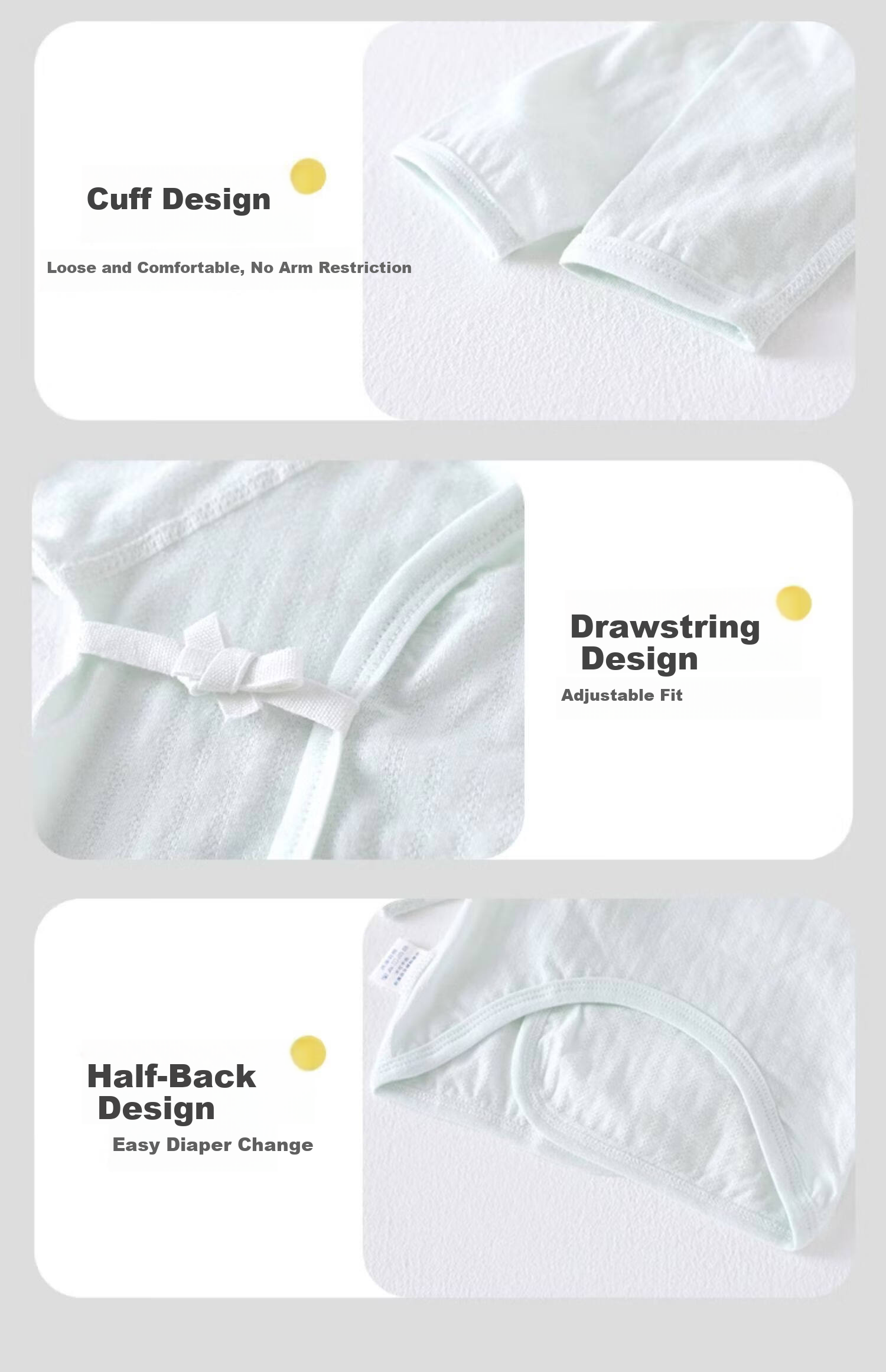 JOYNCLEON Newborn Baby Sleeveless Shirt Spring Summer Class A Pure Cotton Top Infant Baby Base Layer Jyf210742 25
